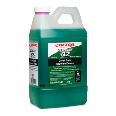 Sp Richards Betco Green Earth Restroom Cleaner, 64 oz. Bottle, 4/Case - 54847-00 BET5484700